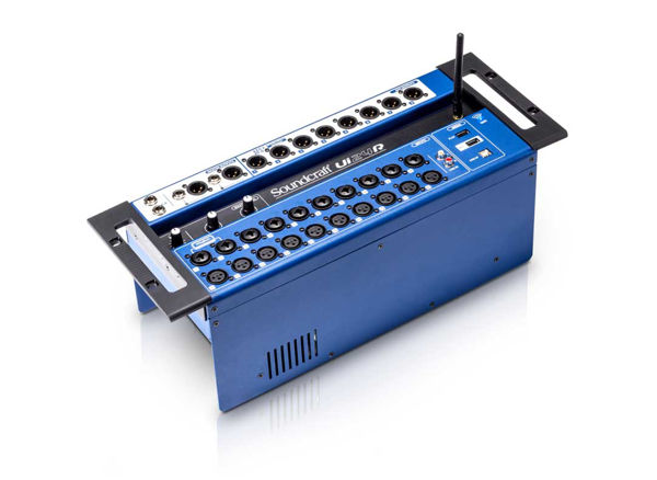 Soundcraft Ui24R Kauko-ohjattava digitaalinen mikseri ja moniraitanauhuri