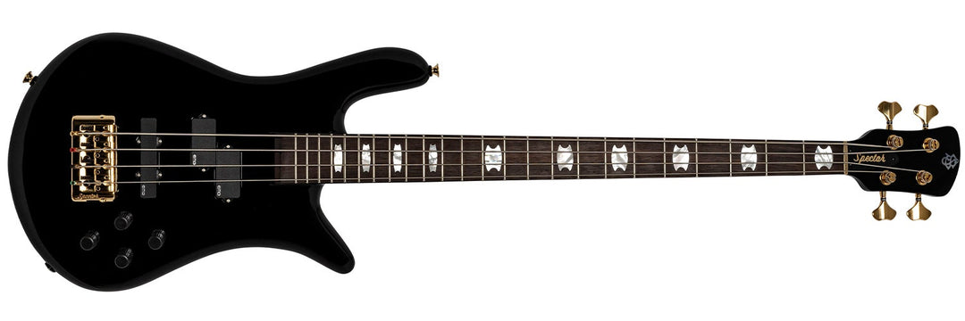 Spector Euro 4 Classic, Solid Black kiiltävä