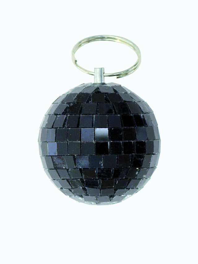 Musta diskopallo (15 cm)