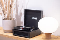 Studio 57 Groovy Levysoitin (Sort)