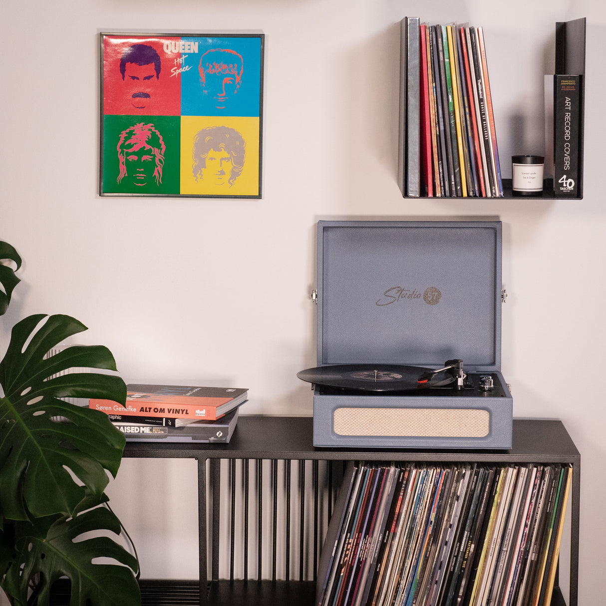 Studio 57 Groovy levysoitin (sininen)