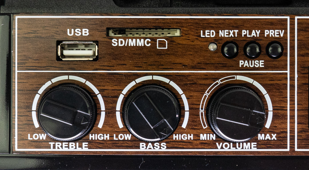 Studio 57 - Kasettisoitin FM & Bluetooth, Musta