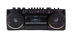 Studio 57 - Kasettisoitin FM & Bluetooth, Musta
