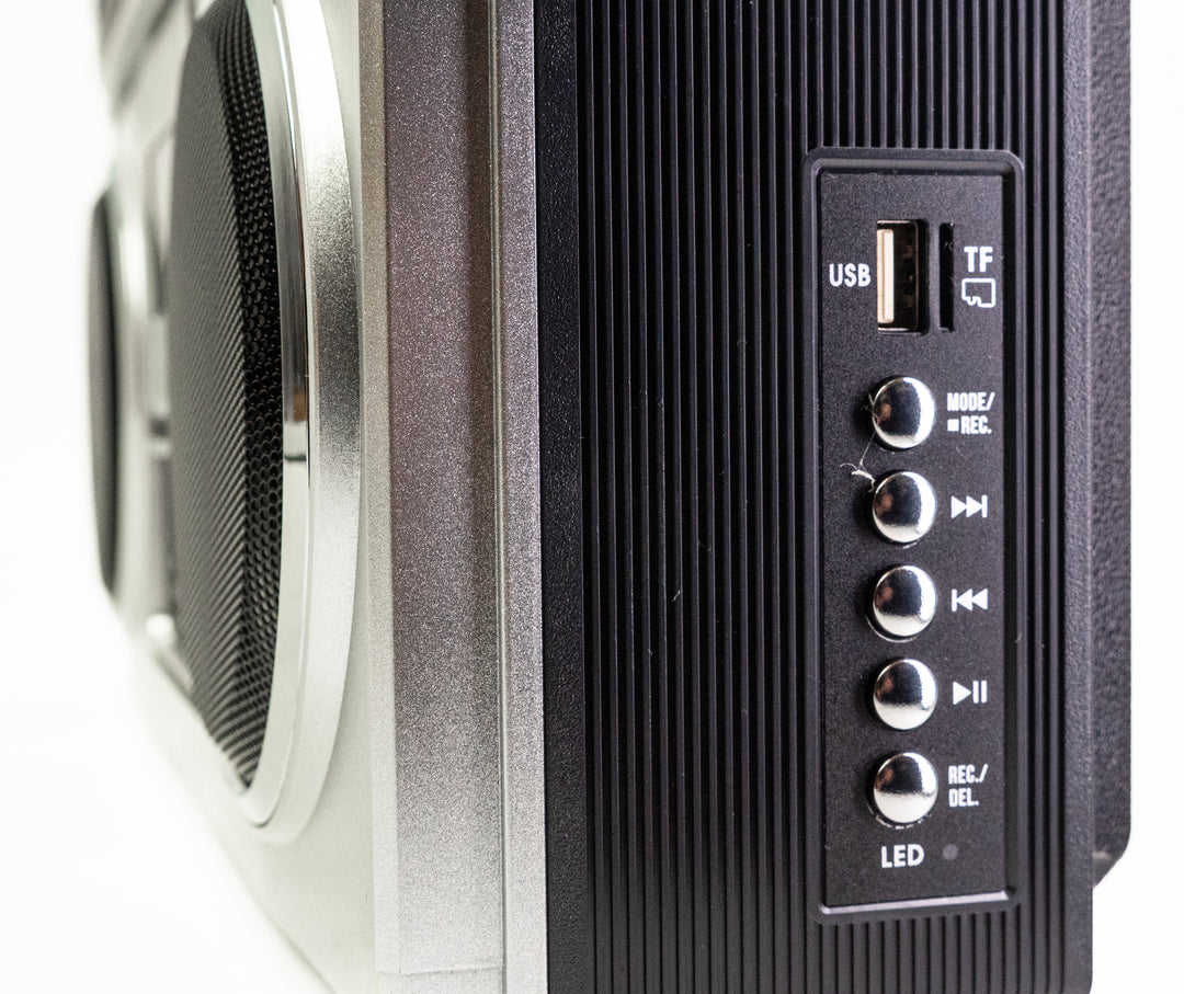 Studio 57 - Ghettoblaster m. Bluetooth + Kasettinauha