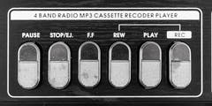 Studio 57 - Ghettoblaster m. Bluetooth + Kasettinauha