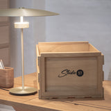 Studio 57 Vinyylilevyjen säilytyslaatikko (puu)