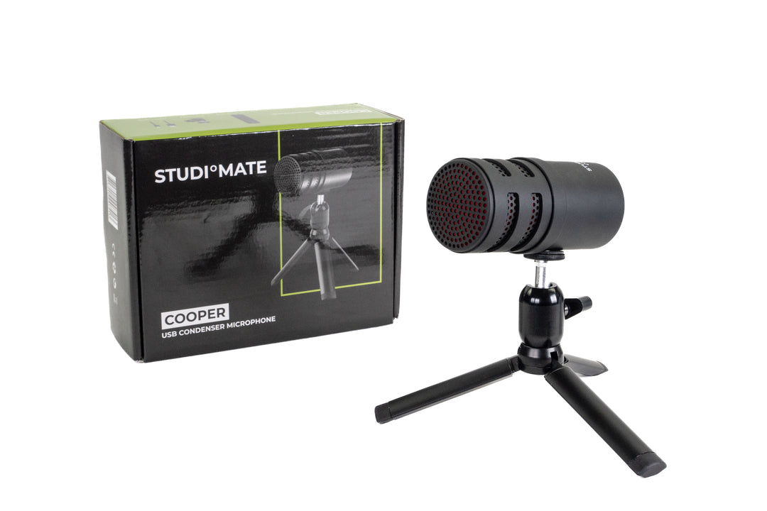 StudioMate SC180 USB Mikrofon valolla