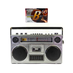 Studio 57 - Ghettoblaster m. Bluetooth + Kasettinauha