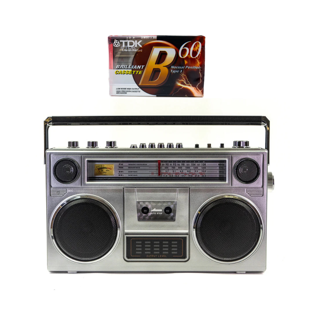 Studio 57 - Ghettoblaster m. Bluetooth + Kasettinauha