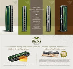 Suzuki Olive C-20 Harmonikat (F)