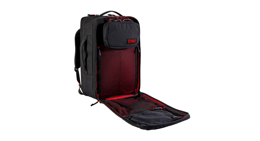 ENKI T2 TourMax -reppu 42 l, musta