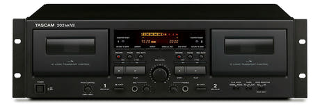 Tascam 202mkVII kaksinkertainen kasettinauhuri