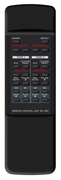 Tascam 202mkVII kaksinkertainen kasettinauhuri