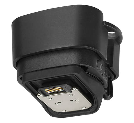 Tascam AK1-C hot shoe adapter til Fujifilm kamera -> Tascam AK1-C hot shoe -sovitin Fujifilm-kameraan