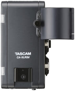 Tascam CA-XLR2N mikrofonisovitin kameraan, Nikon ZR