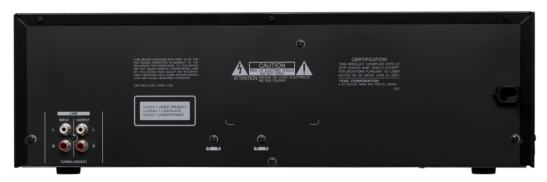 Tascam CD-A580 v2 CD ja kassettisoitin