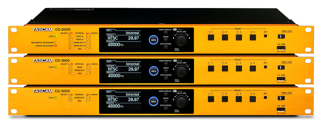 Tascam CG-2000 word clock -master
