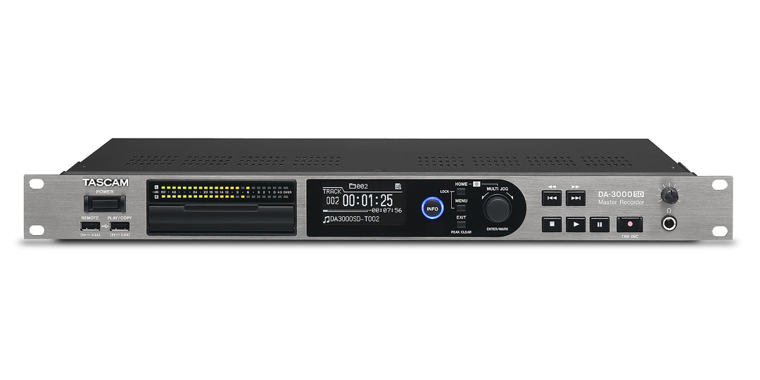 Tascam 2-kanavainen DSD/PCM master-tallennin ja AD/DA-muunnin