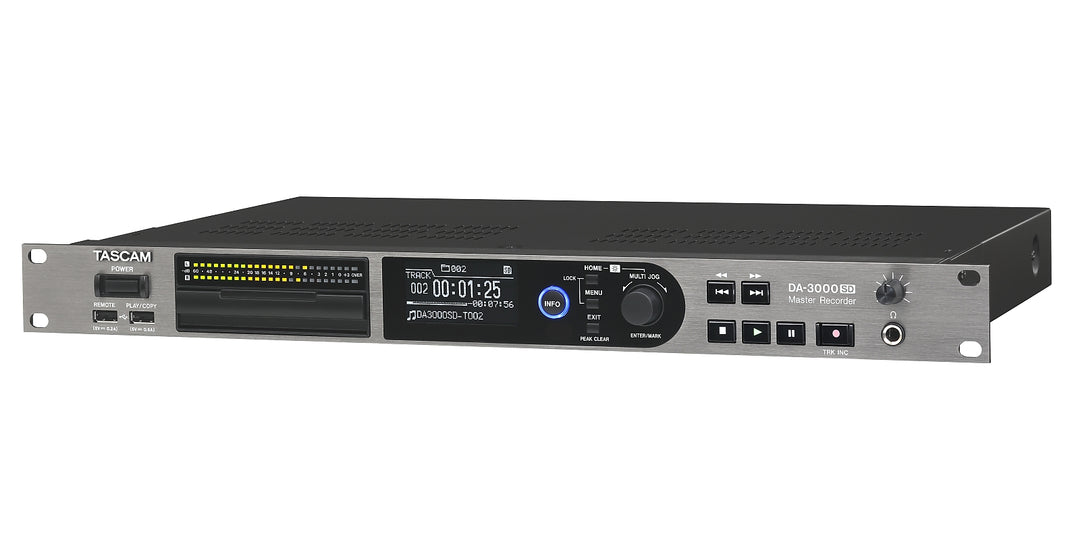 Tascam 2-kanavainen DSD/PCM master-tallennin ja AD/DA-muunnin