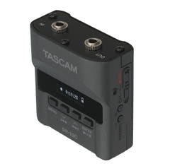 Tascam DR-10CH tallennin til Shure lavalier