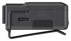 Tascam DR-10L Pro -tallennin lavalier-mikrofonilla, musta