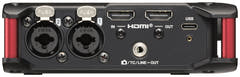 Tascam 4-kanavainen audio-tallennin HDMI-aikakoodilla