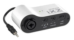 Tascam iXZ Mikrotonit og instrument preamp til Apple