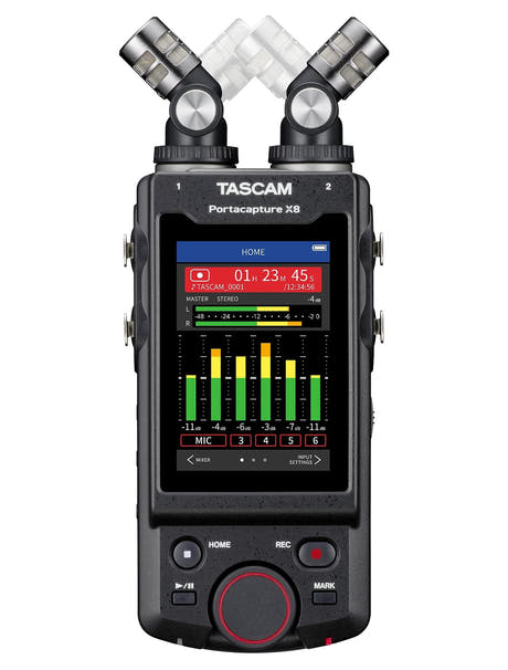 Tascam PortaCapture X8 kannettava moniraitatallennin