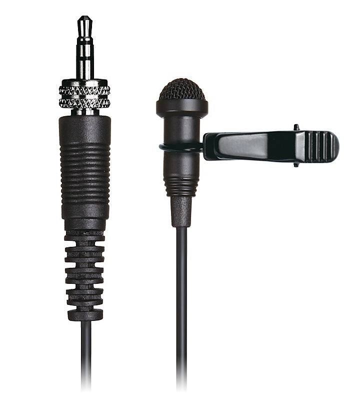 Tascam TM-10L nappimikrofoni minijakki adapterilla, Musta