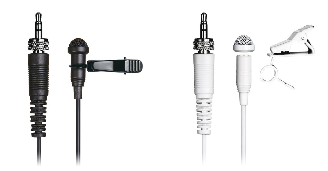 Tascam TM-10L nappimikrofoni minijakki adapterilla, Musta