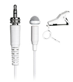Tascam TM-10L nappimikrofoni minijakki adapterilla, Valkoinen