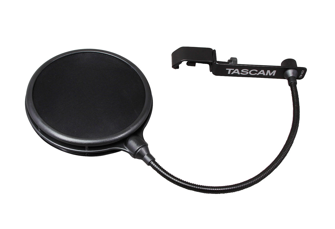 Tascam TM-AG1 mikrofonin pop-suodatin m/kaulasanka