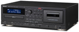 TEAC AD-850-SE CD- ja kasettisoitin ja USB (musta)