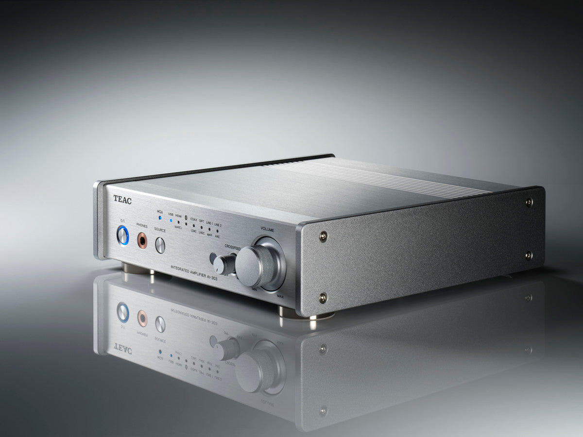 TEAC AI-303 USB DAC-vahvistin (hopea)