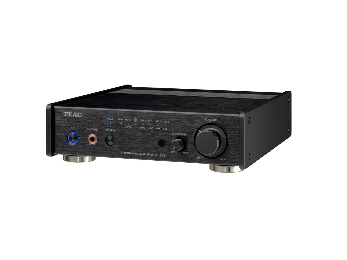 TEAC AI-303 USB DAC vahvistin (musta)