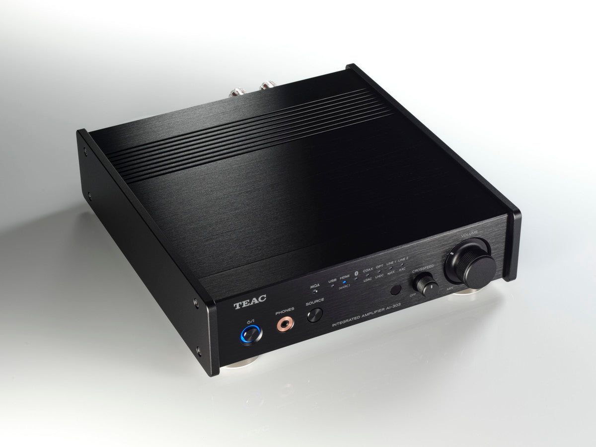 TEAC AI-303 USB DAC vahvistin (musta)