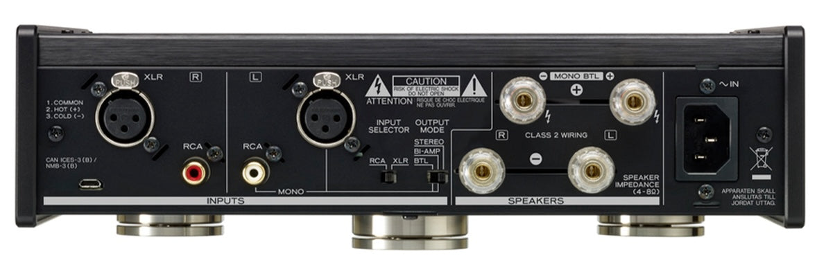 TEAC AP-505 Stereotehovahvistin (hopea)
