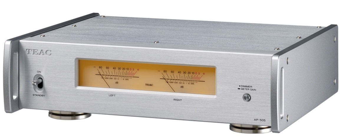 TEAC AP-505 Stereotehovahvistin (hopea)