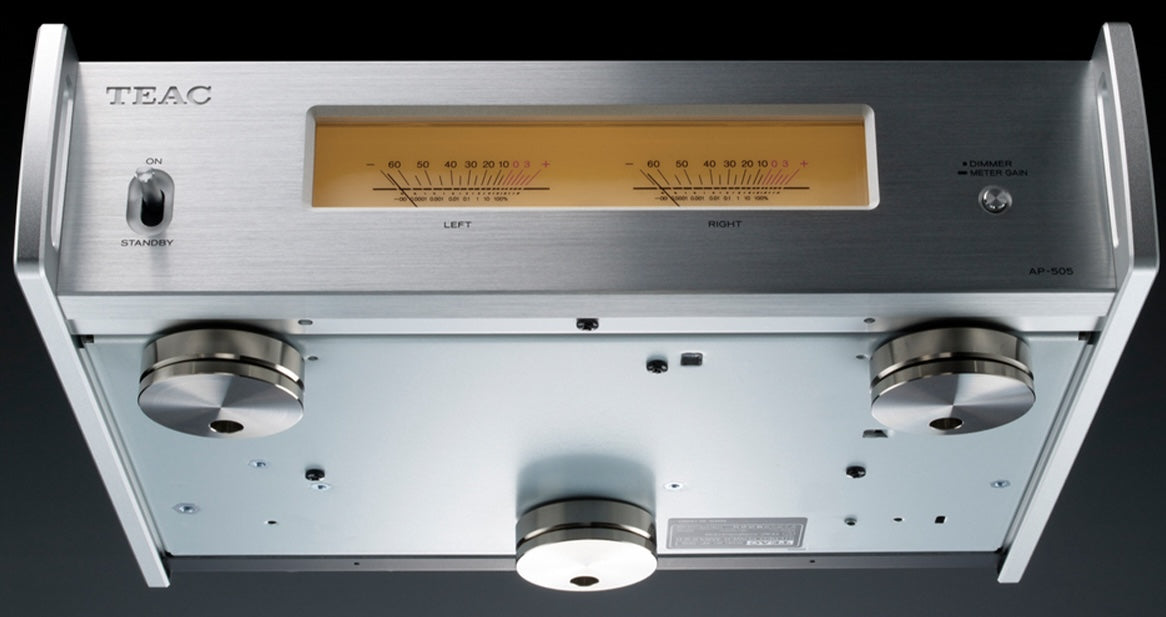 TEAC AP-505 Stereotehovahvistin (hopea)