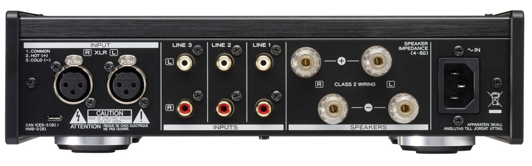 TEAC AX-505-S Stereo Vahvistin (Hopea)