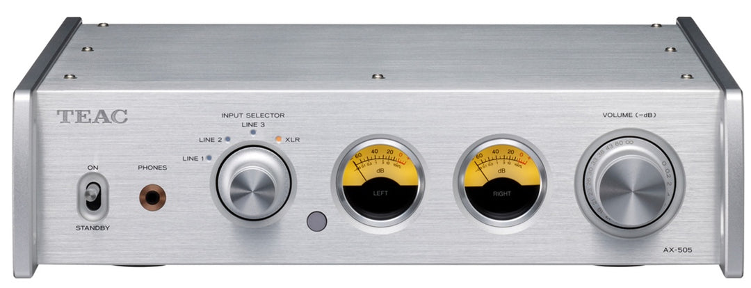 TEAC AX-505-S Stereo Vahvistin (Hopea)