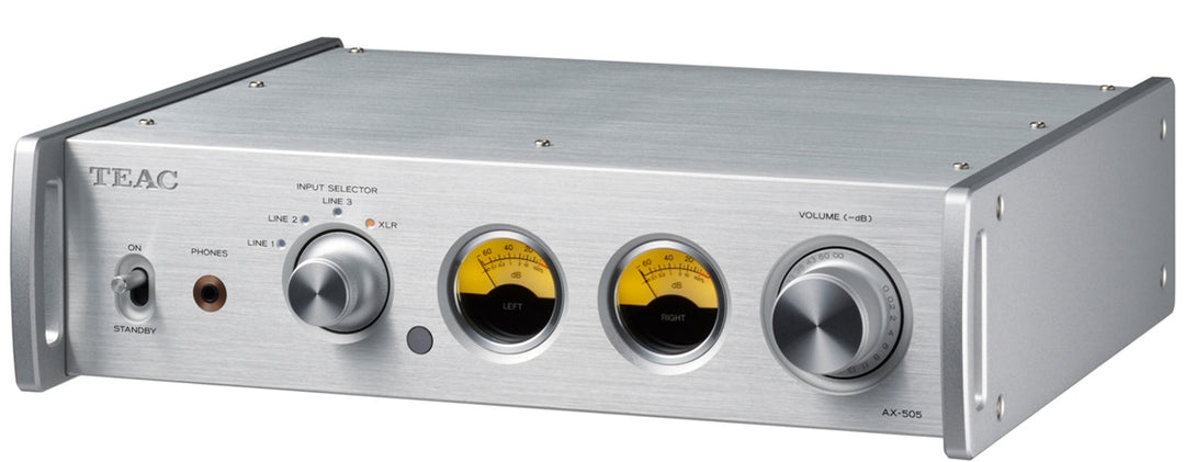 TEAC AX-505-S Stereo Vahvistin (Hopea)