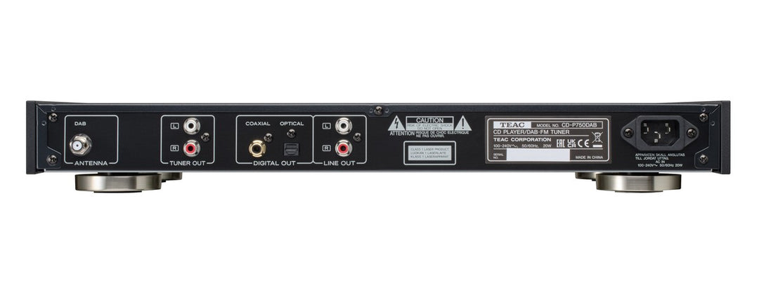 TEAC CD-P750DAB CD-soitin DAB+ & FM:llä
