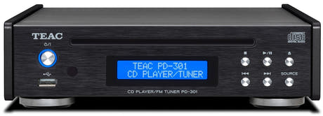TEAC PD-301DAB-X/B, DAB+/FM ja CD Soitin (Musta)