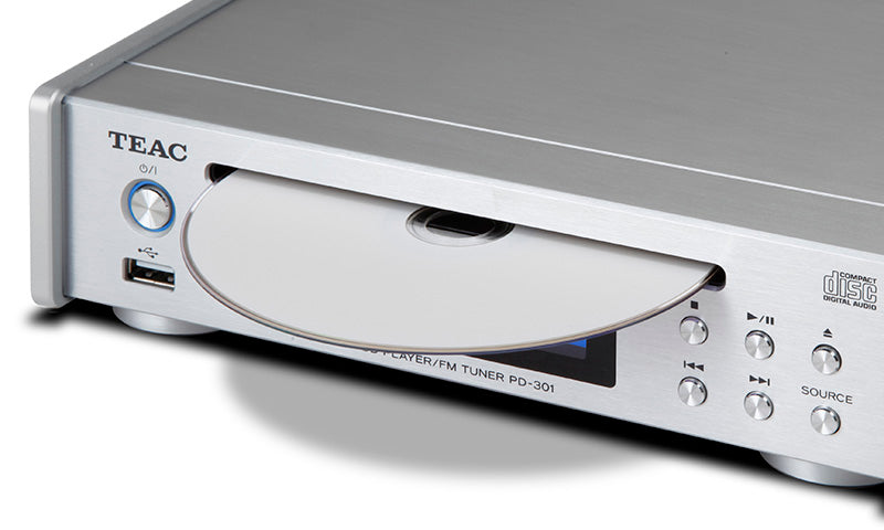 TEAC PD-301DAB-X/B, DAB+/FM ja CD Soitin (Musta)