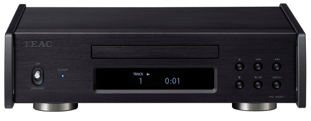 TEAC PD-505T CD-soitin (Musta)