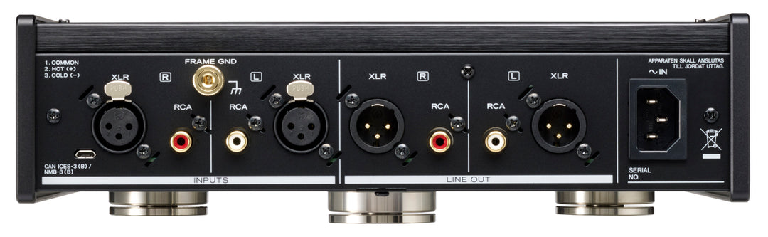 TEAC PE-505 Phono Esivahvistin (Musta)