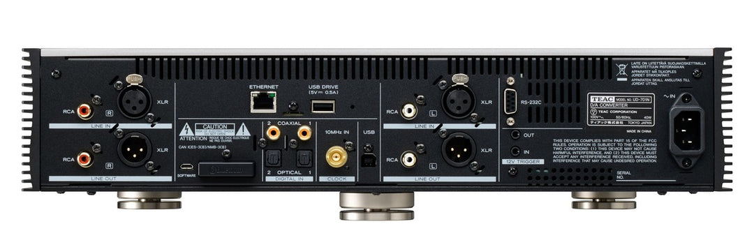TEAC UD-701N Verkkodac Esivahvistin (Hopea)