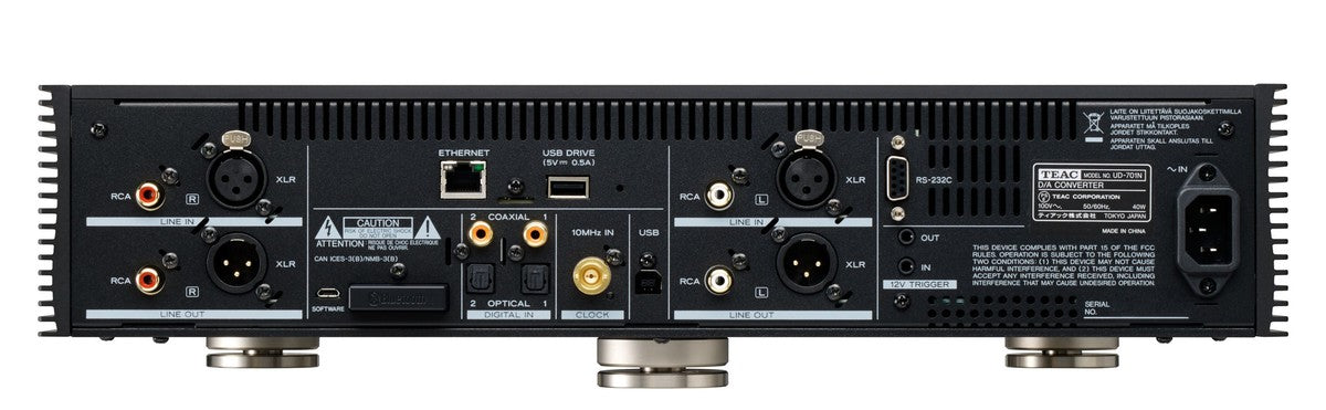 TEAC UD-701N Network DAC Pre-Amp (musta)