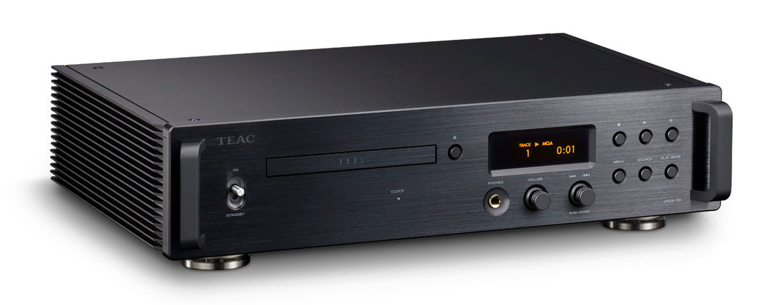 TEAC VRDS-701 CD-soitin (Musta)